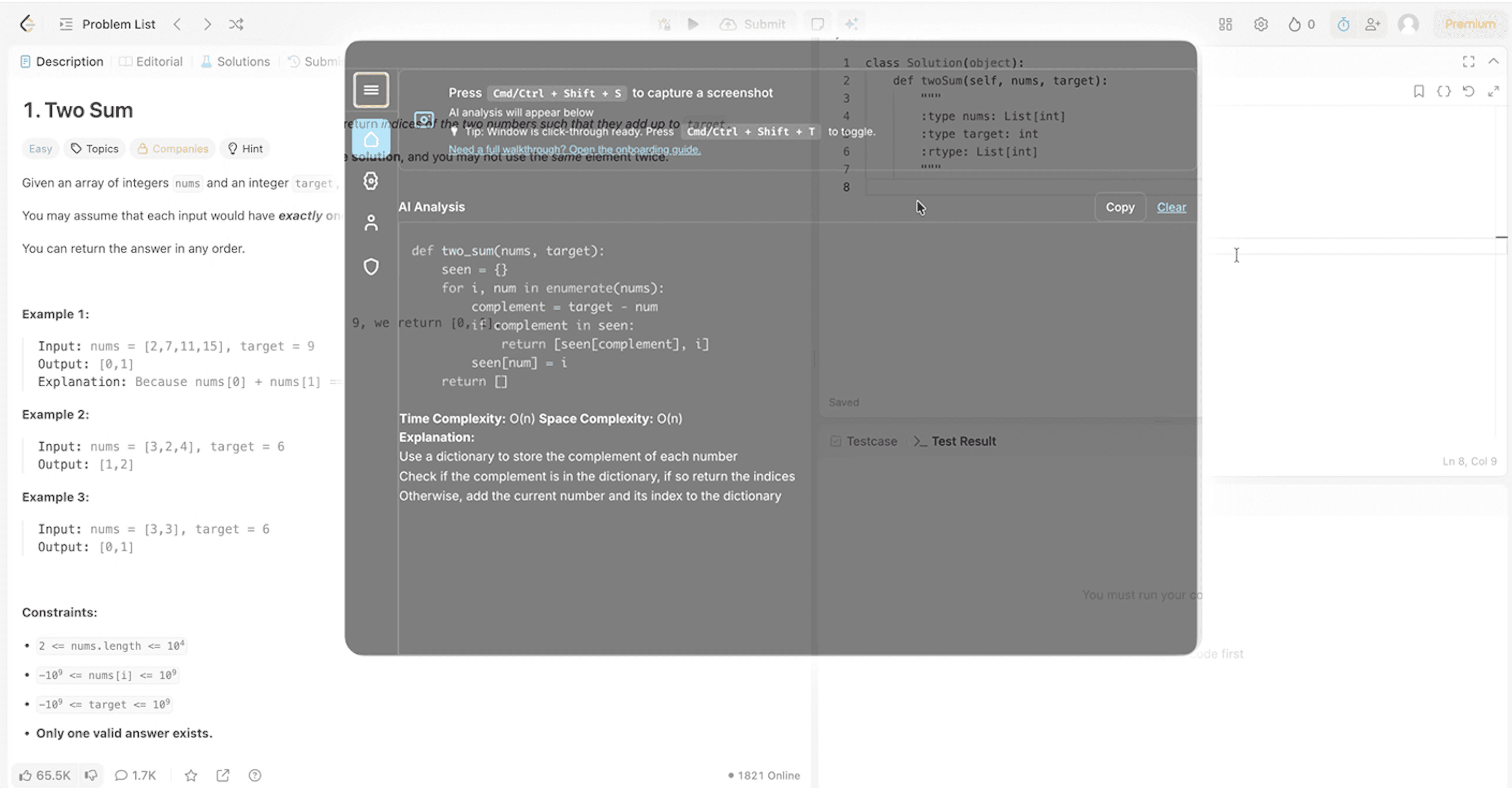 Tailark hero section